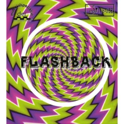 Der Materialspezialist Belag Flashback Schwarz 2,1 Mm