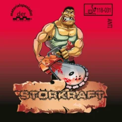 Der Materialspezialist Belag Störkraft Schwarz 1,2 Mm