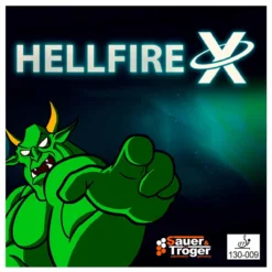 Sauer & Tröger Belag Hellfire X Rot OX