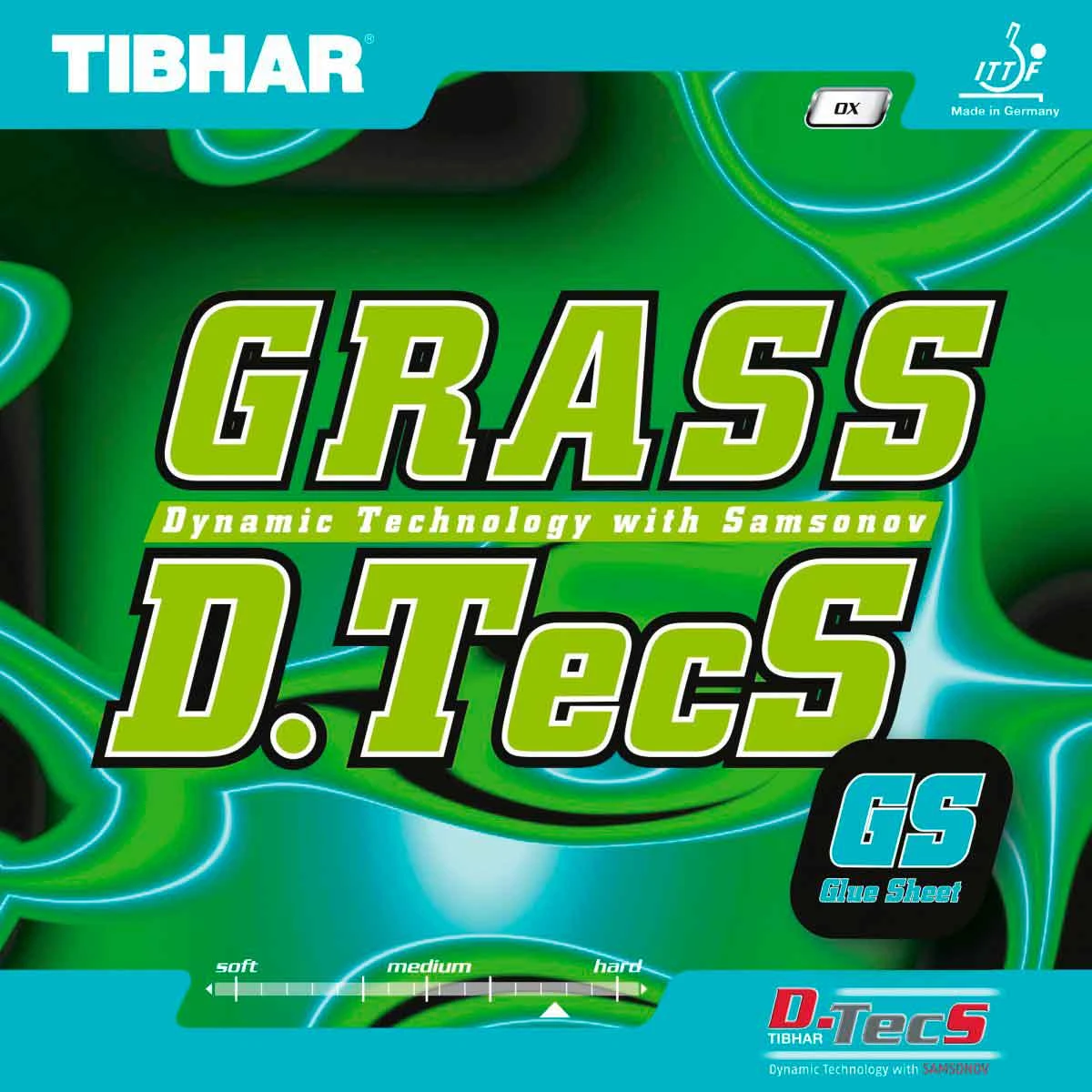 TIBHAR Belag Grass D.TecS GS Rot OX 1 TIBHAR Belag Grass D.TecS GS Rot OX
