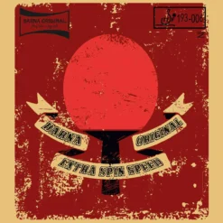 Barna Original Barna Belag Extra Spin Speed Schwarz 2,1 Mm