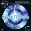 Donic Belag Bluestorm Pro Schwarz 2,0 Mm
