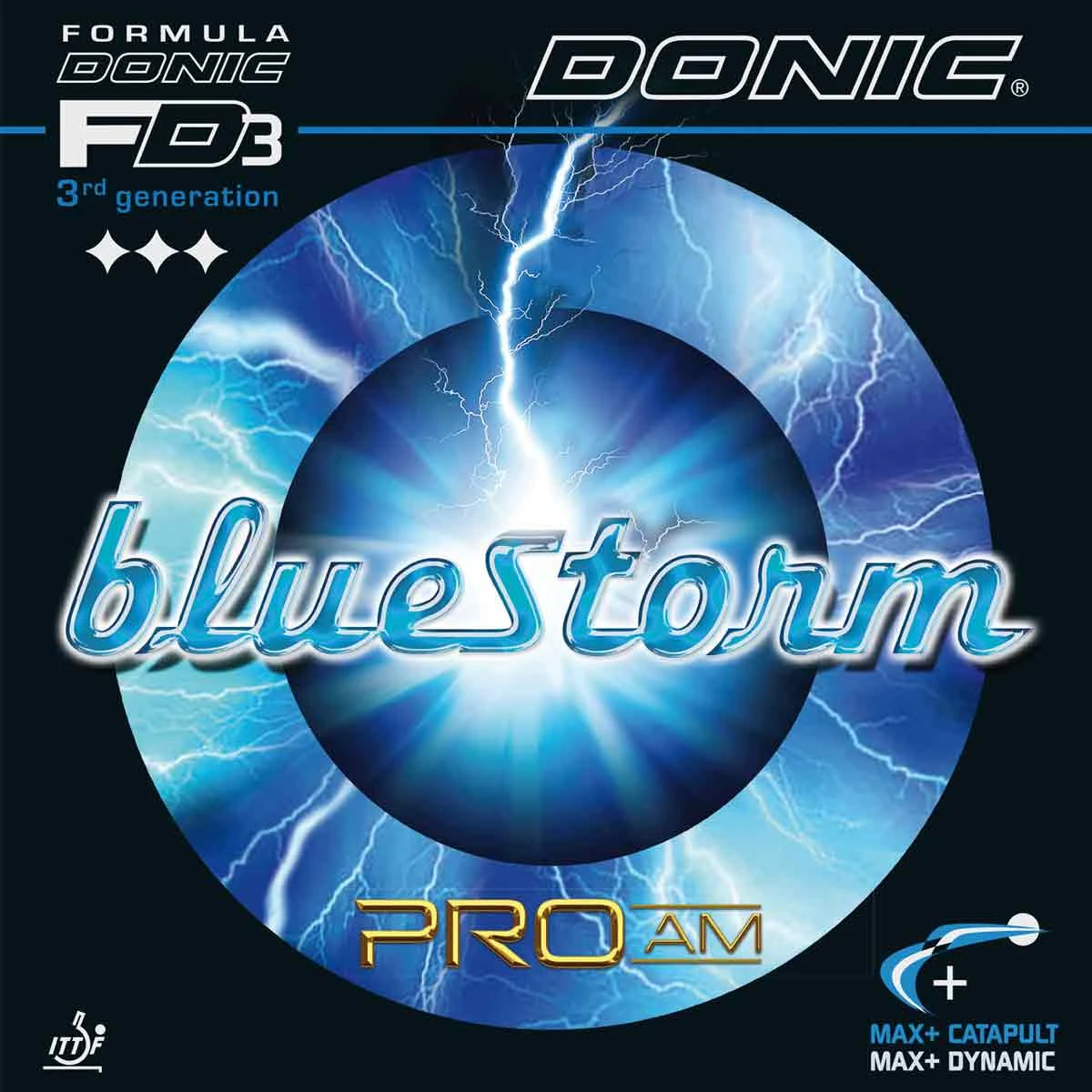 Donic Belag Bluestorm Pro AM Schwarz 2,0 Mm 1 Donic Belag Bluestorm Pro AM Schwarz 2,0 Mm