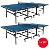 GEWO Set 2x Tisch Indoor Duo Blau