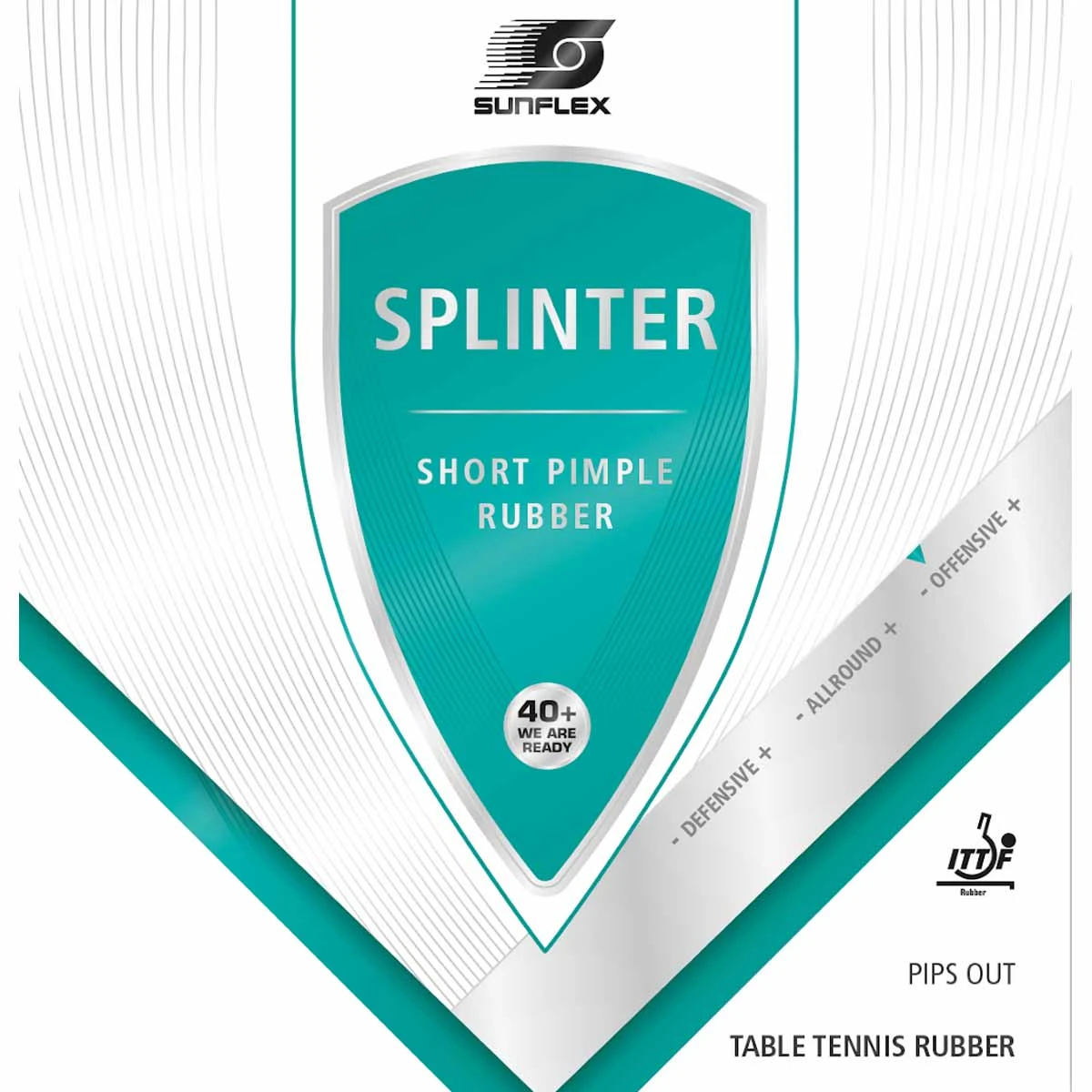 Sunflex Belag Splinter Schwarz 1,5 Mm 1 Sunflex Belag Splinter Schwarz 1,5 Mm