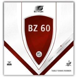 Sunflex Belag BZ60 Schwarz 2,0 Mm