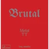 Metal TT Belag Brutal Schwarz OX