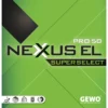 GEWO Belag Nexxus EL Pro 50 SuperSelect Schwarz 2,2 Mm