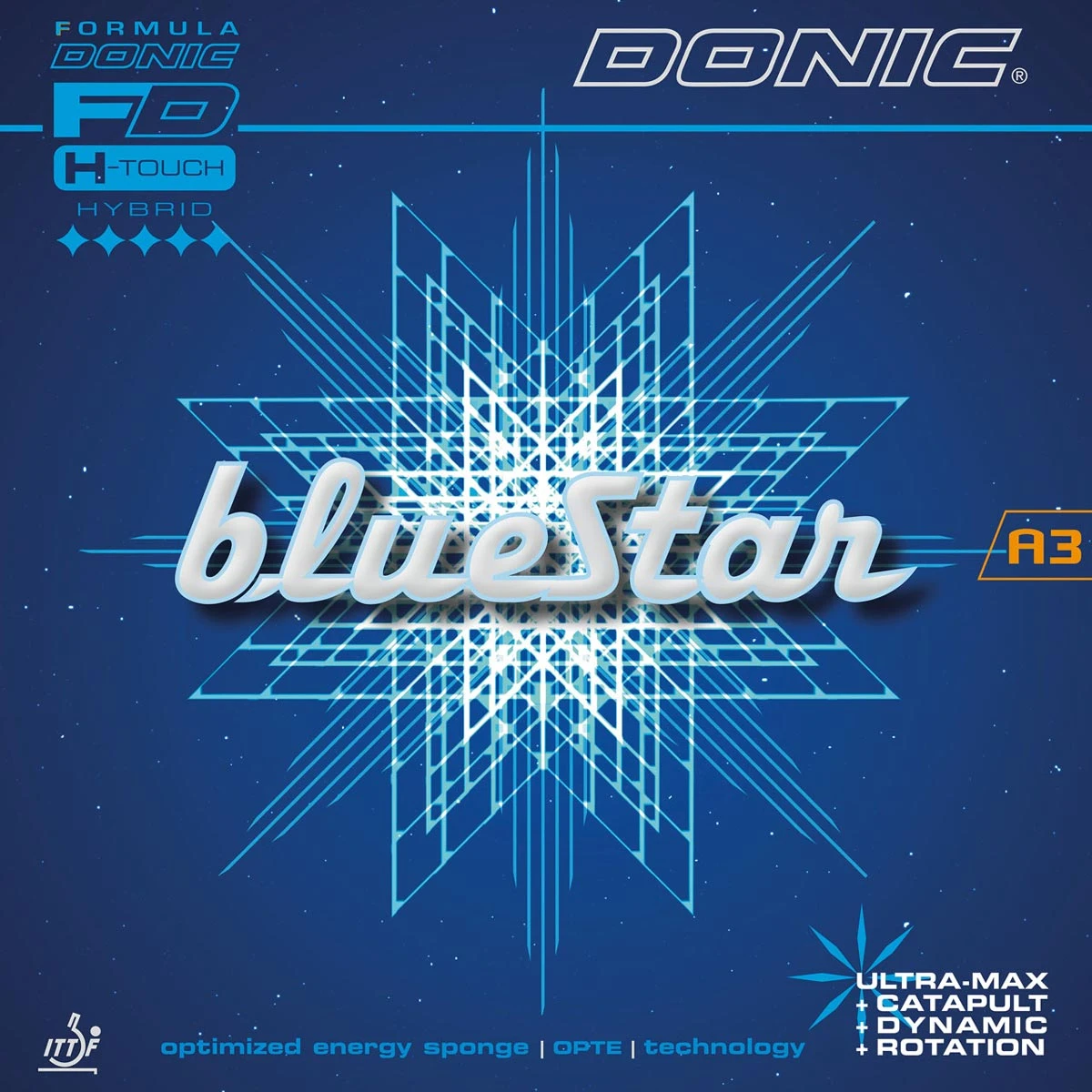Donic Belag Bluestar A3 Rot 2,3 Mm 1 Donic Belag Bluestar A3 Rot 2,3 Mm