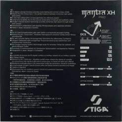 STIGA Belag Mantra Pro XH Schwarz 2,1 Mm -GEWO shop 11181 2
