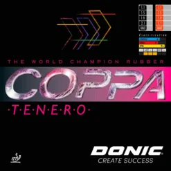 Donic Belag Coppa Tenero Schwarz 2,1 Mm