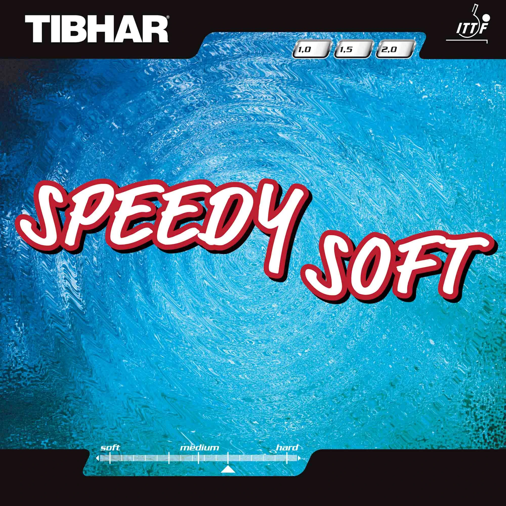 TIBHAR Belag Speedy Soft Rot 2,0 Mm 1 TIBHAR Belag Speedy Soft Rot 2,0 Mm