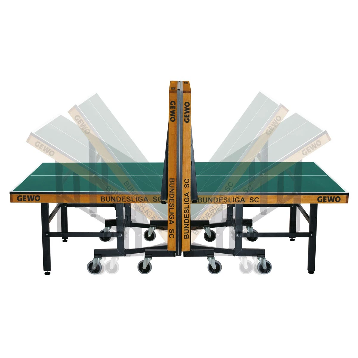 2er Set GEWO Tisch Bundesliga SC + 2 Netze Blau 4 2er Set GEWO Tisch Bundesliga SC + 2 Netze Blau – Bild 4