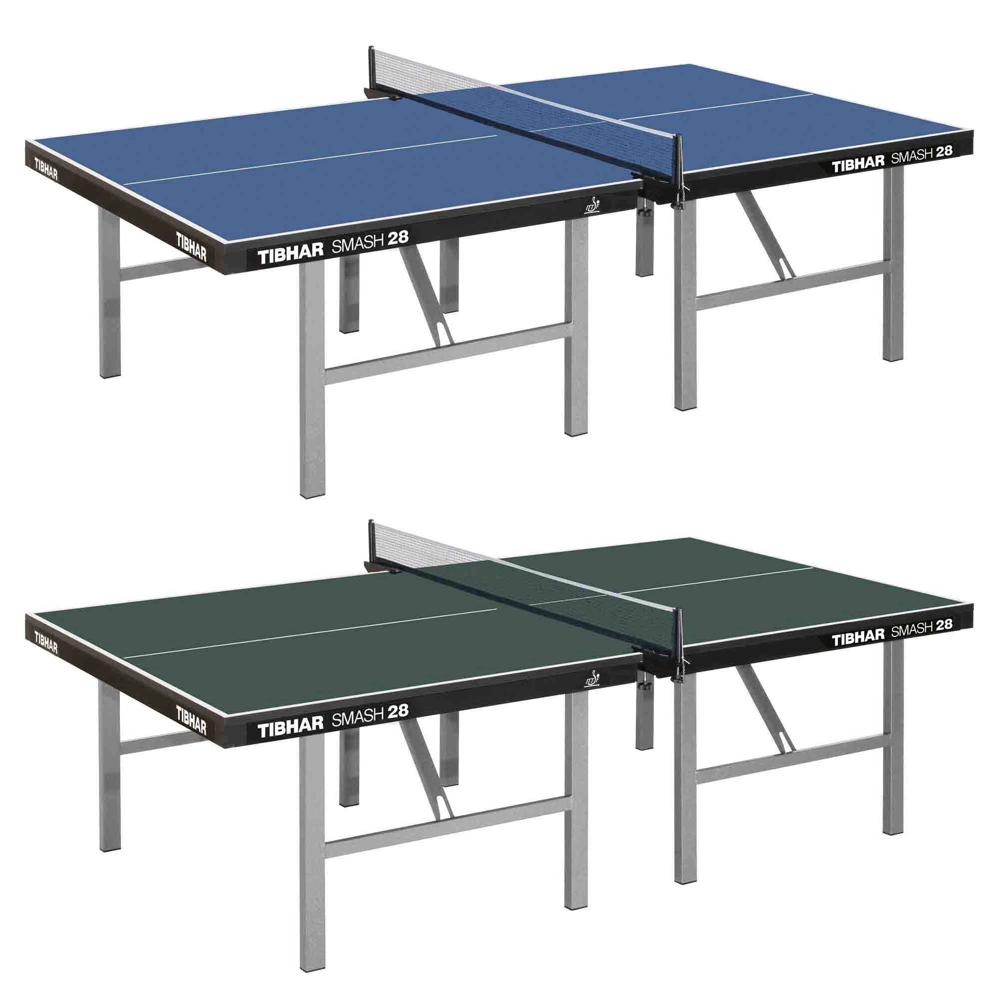 TIBHAR Tisch Smash 28 Grün 1 TIBHAR Tisch Smash 28 Grün