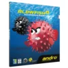 Andro Belag Blowfish Plus Rot 1,8 Mm