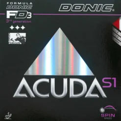 Donic Belag Acuda S1 Schwarz 2,0 Mm