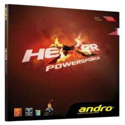 Andro Belag Hexer Powersponge Schwarz 1,9 Mm