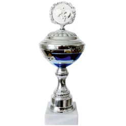 Diverse Pokal Bonn 26 Cm Silber/blau