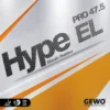 GEWO Belag Hype EL Pro 47.5 Schwarz 2,1 Mm