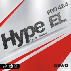 GEWO Belag Hype EL Pro 42.5 Schwarz 2,1 Mm