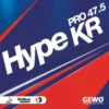 GEWO Belag Hype KR Pro 47.5 Schwarz 1,9 Mm