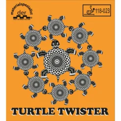 Der Materialspezialist Belag Turtle Twister Rot 1,9 Mm
