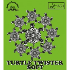 Der Materialspezialist Belag Turtle Twister Soft Rot 1,6 Mm