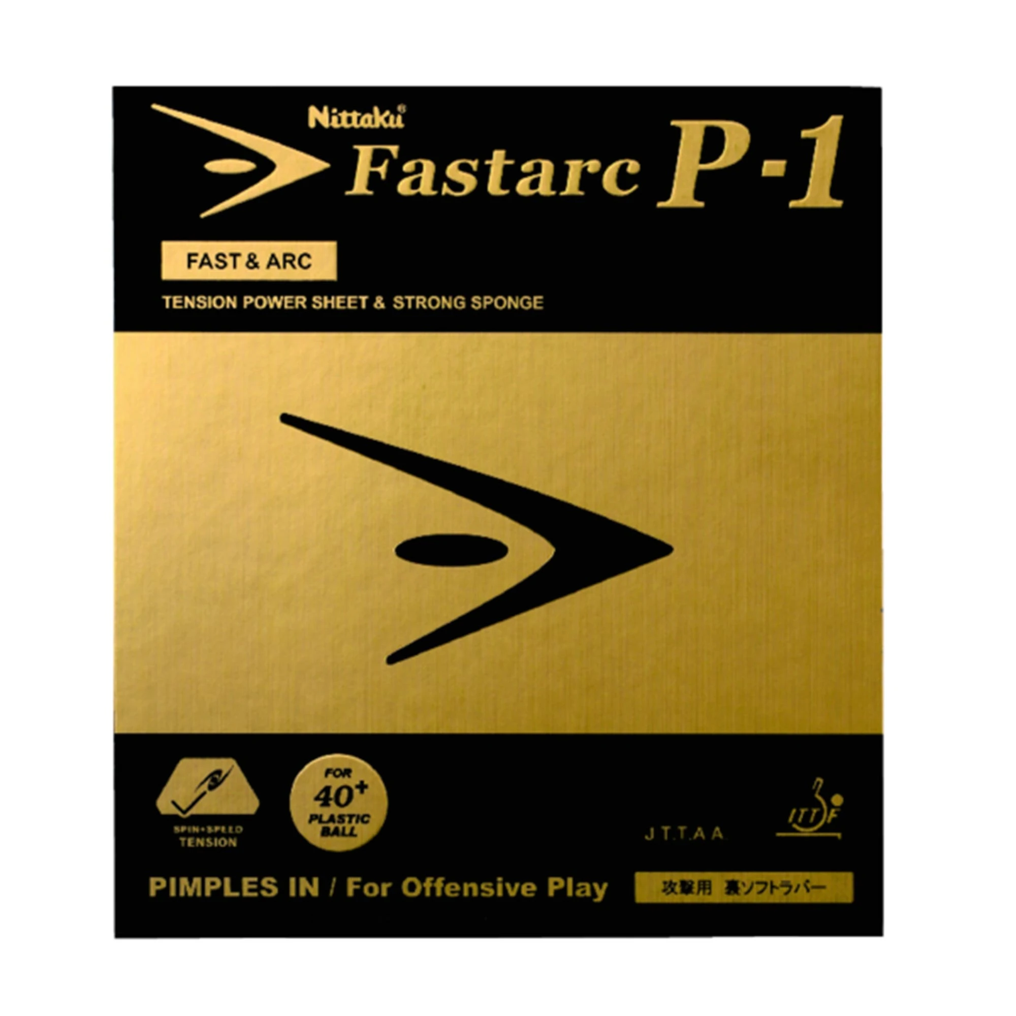 Nittaku Belag Fastarc P-1 Rot 2,0 Mm 1 Nittaku Belag Fastarc P-1 Rot 2,0 Mm