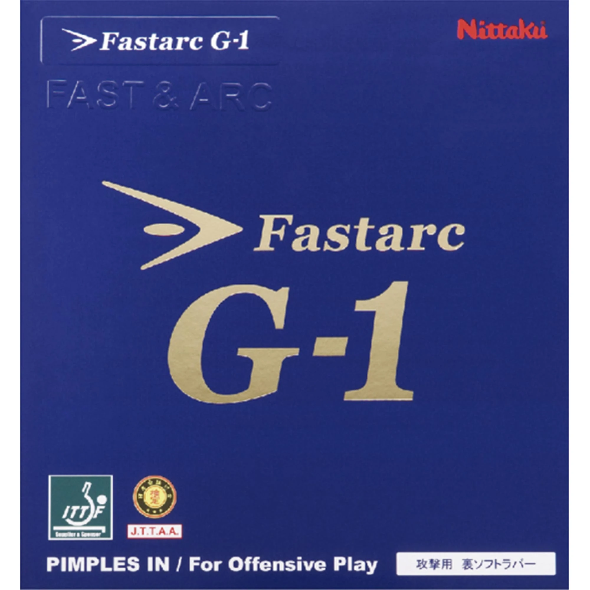 Nittaku Belag Fastarc G-1 Schwarz 1,8 Mm 1 Nittaku Belag Fastarc G-1 Schwarz 1,8 Mm