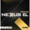 GEWO Belag Nexxus EL Pro 48 Schwarz 2,1 Mm
