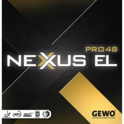 GEWO Belag Nexxus EL Pro 48 Schwarz 2,1 Mm