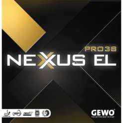 GEWO Belag Nexxus EL Pro 38 Schwarz MaXXimum