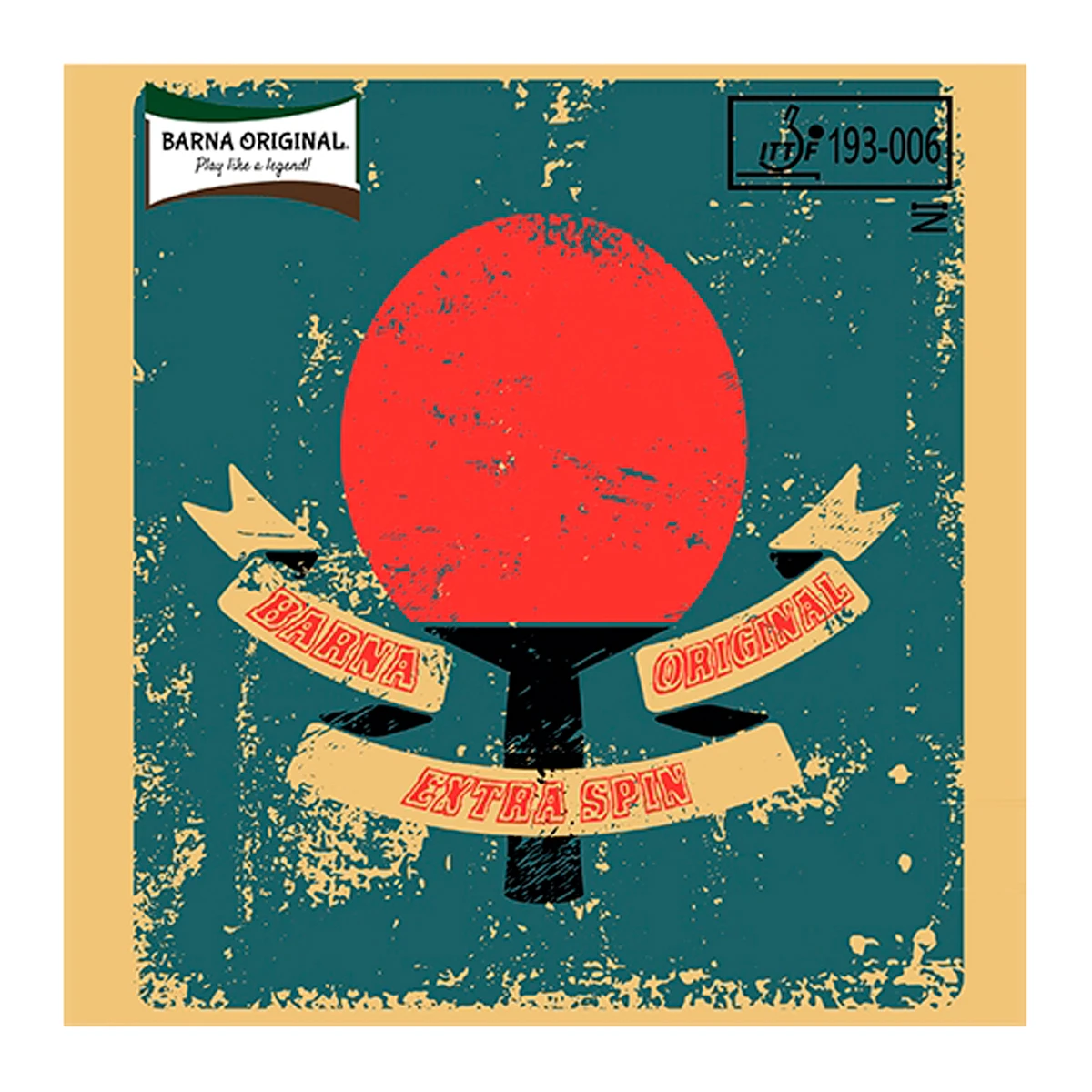 Barna Original Barna Belag Extra Spin Rot 1,5 Mm 1 Barna Original Barna Belag Extra Spin Rot 1,5 Mm