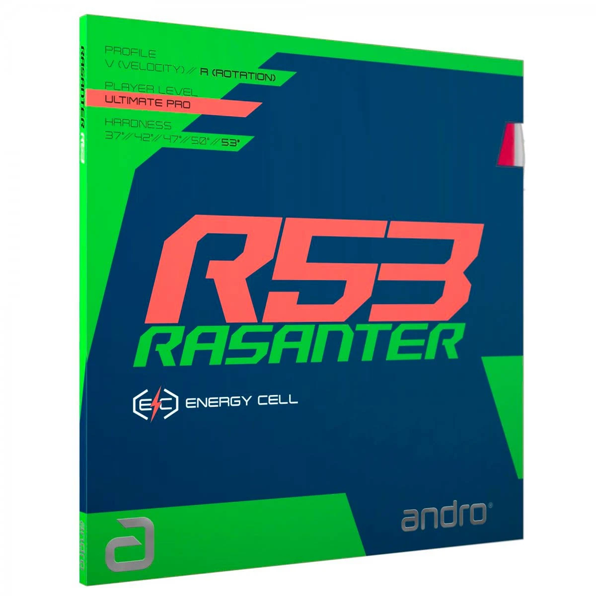 Andro Belag Rasanter R 53 Grün 2,0 Mm 1 Andro Belag Rasanter R 53 Grün 2,0 Mm