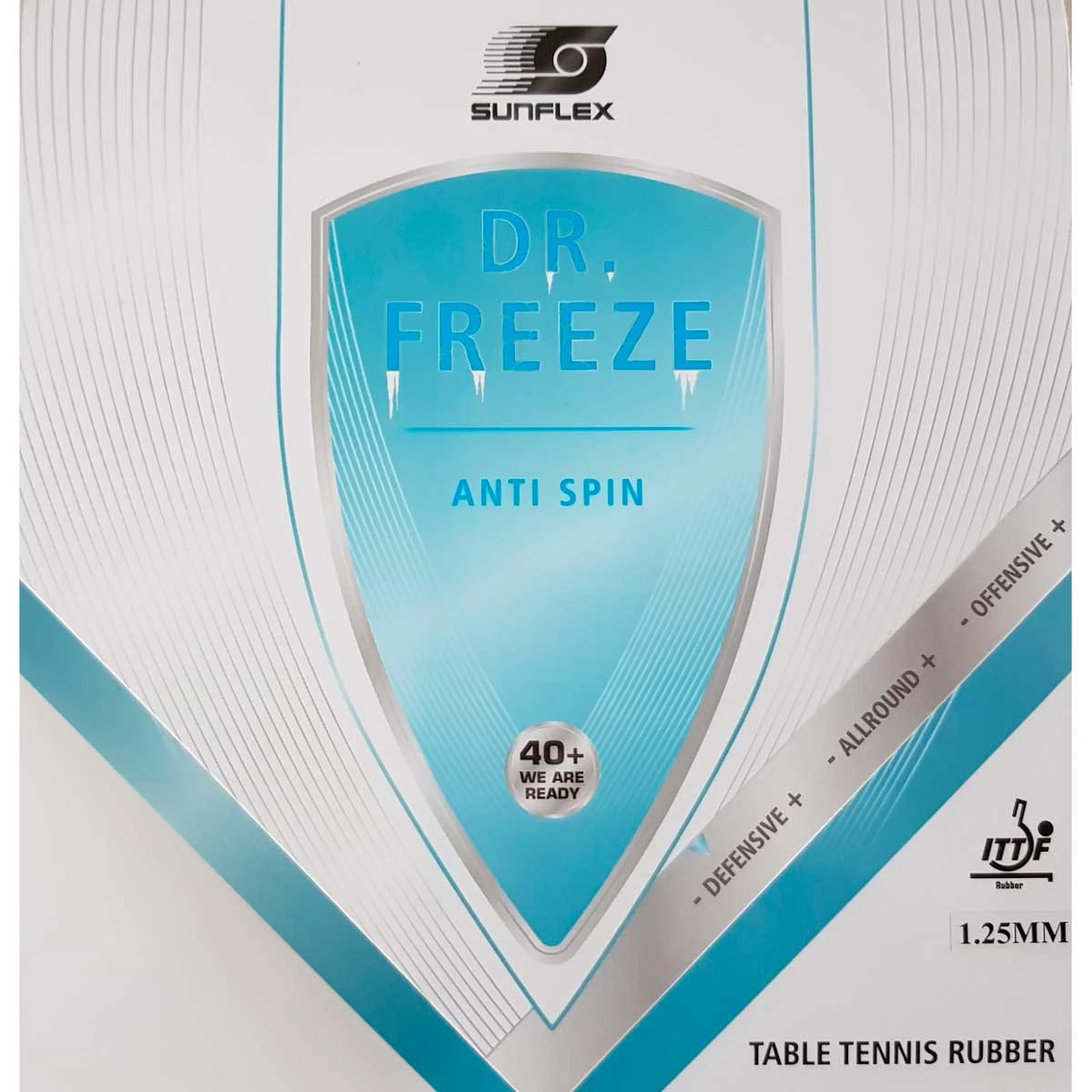 Sunflex Belag Dr. Freeze Rot 1,3 Mm 1 Sunflex Belag Dr. Freeze Rot 1,3 Mm