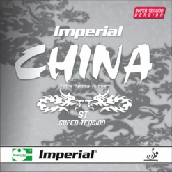 Imperial Belag China ST Super Tension Schwarz 1,8 Mm